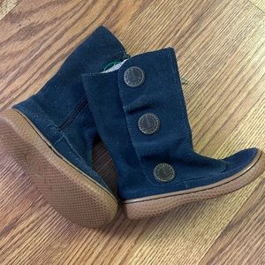 Livie and Luca Navy Boots 8 Toddler Girl